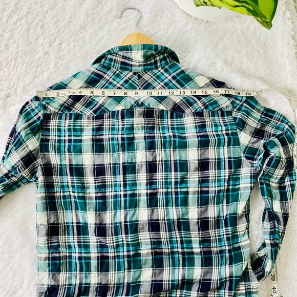 Theory Plaid Button Down - Picture 9 of 11
